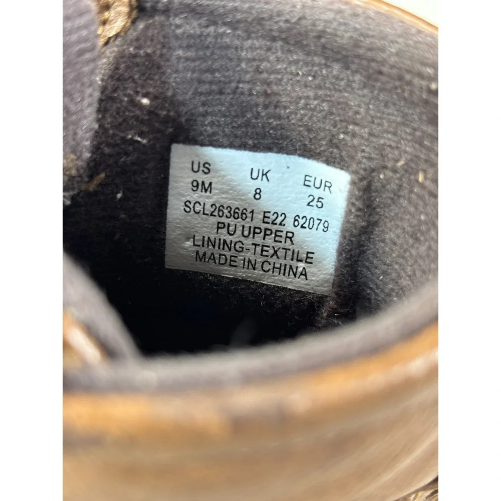 Sperry Toddler Duck Boots Unisex Saltwater Kids Blue/Tan Size 9M